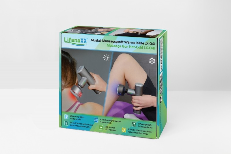 Technaxx - Lifenaxx - Massage-Pistol Varm & Kold - LX-041