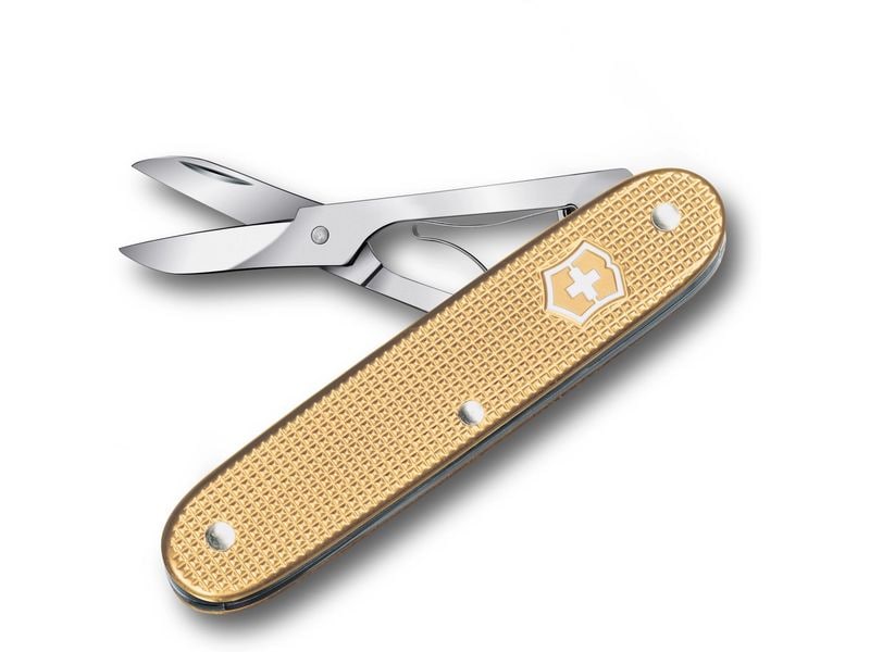 Victorinox Taschenmesser Companion X Alox LTD, 93 mm, Gold Schweizer Sackmesser