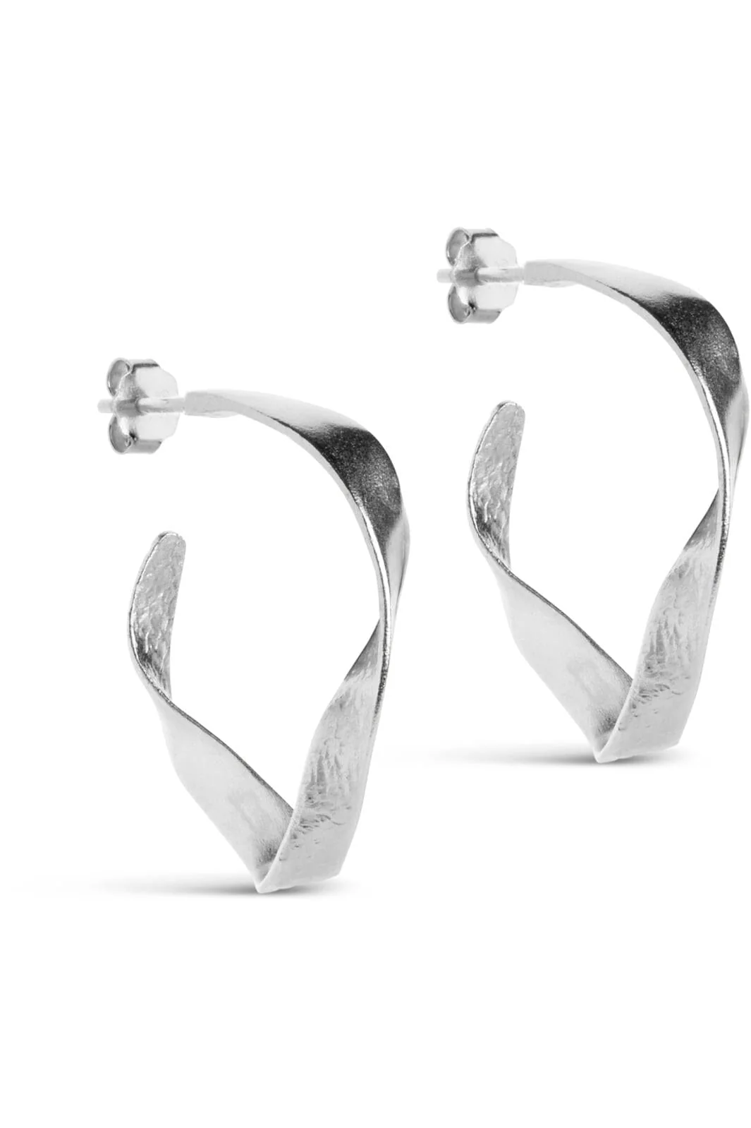 Enamel Copenhagen Hoops, Scarlet Small 925s m