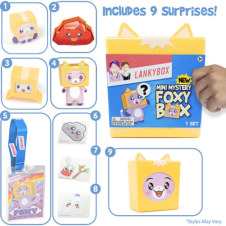 Lankybox Mystery Mini Foxy Surprise boks