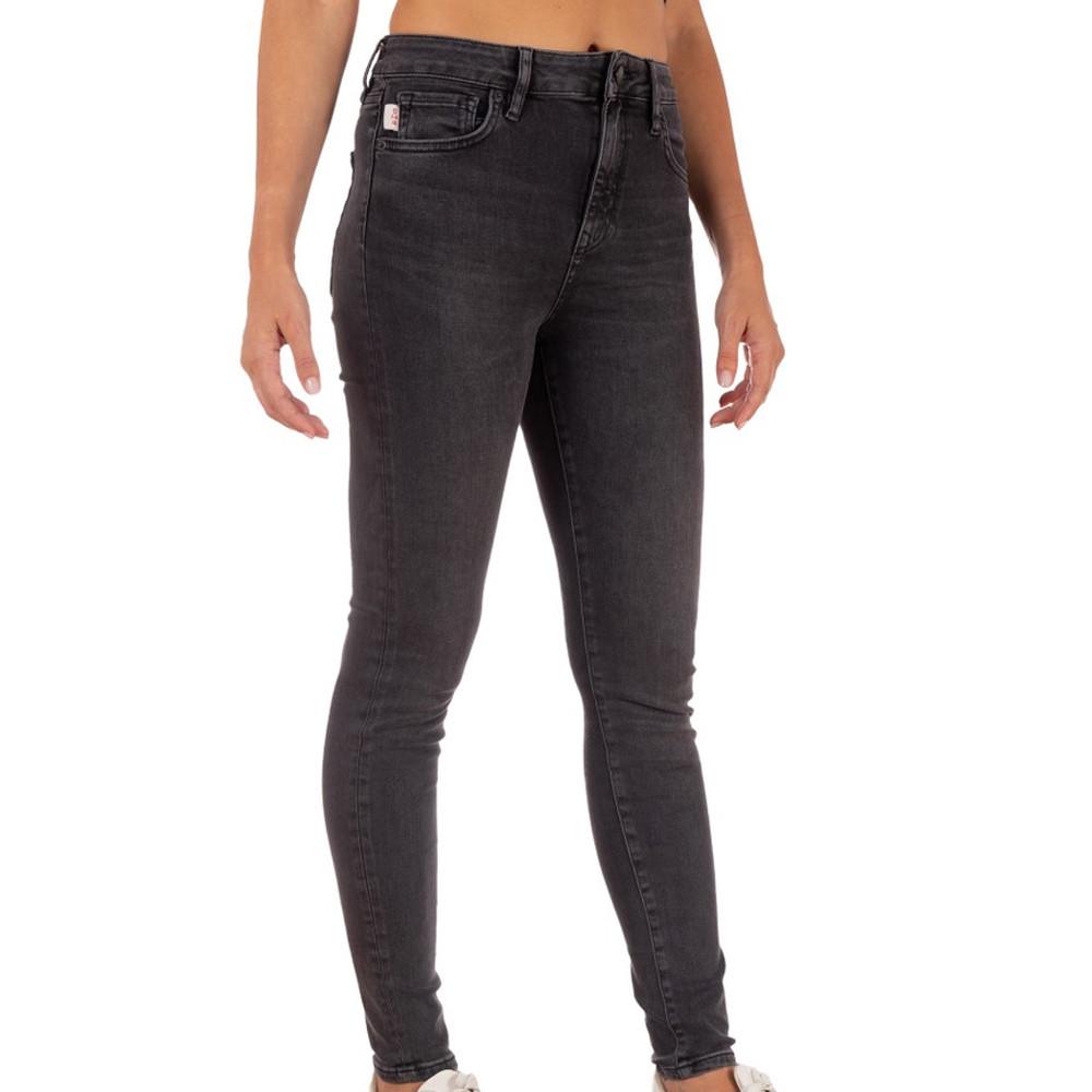 Superdry Jean Skinny Noir Femme Superdry High Rise