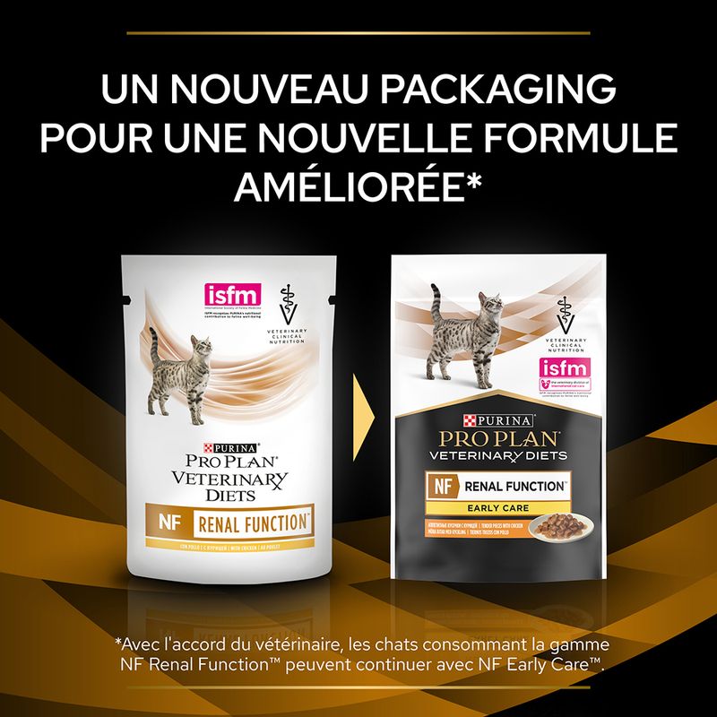 PURINA PRO PLAN Veterinary Diets NF Early Care Renal Function poulet