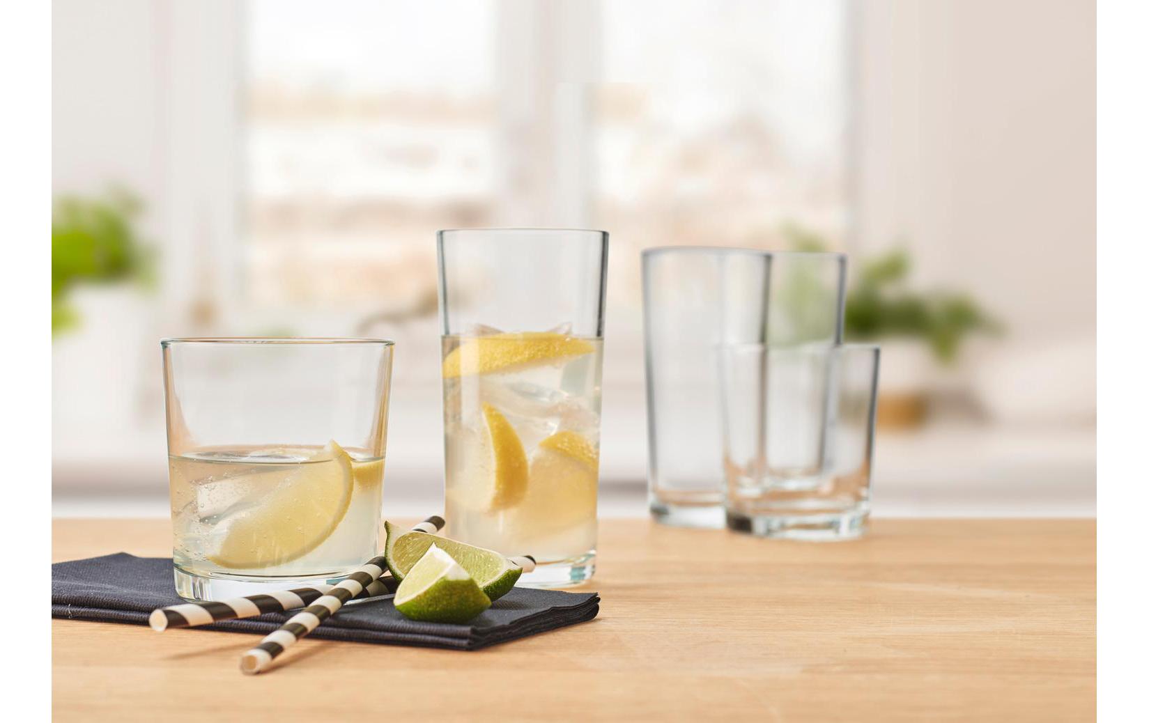 Trinkglas Scandia 12 StückGläser Set mit 2 Grössen à 6 Stück