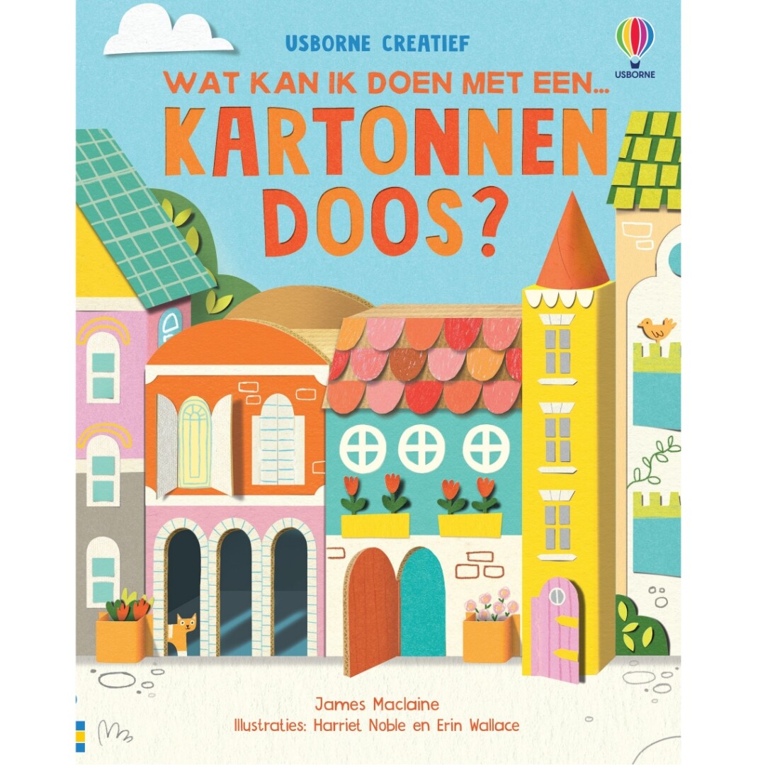 Uitgeverij usborne knutsel met kartonnen doos