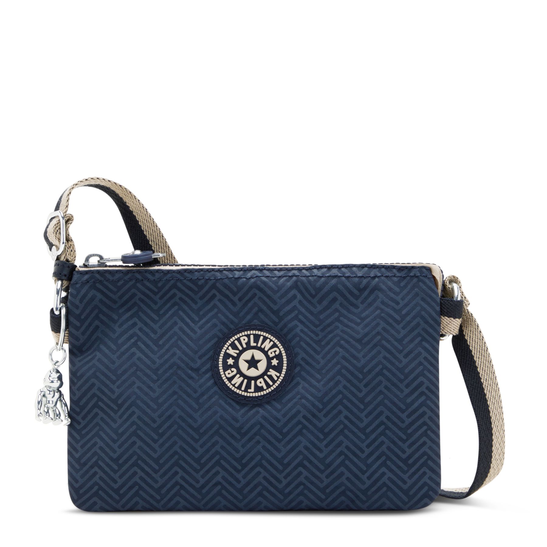 CREATIVITY XB Petit sac bandoulière avec sangle réglable - Endless Bleu Emboss