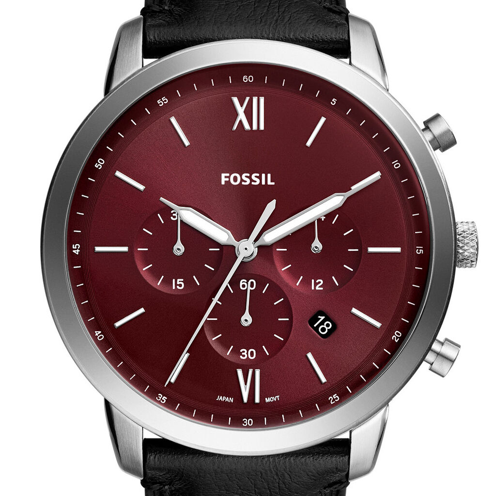 Montre Fossil neutra Bordeaux