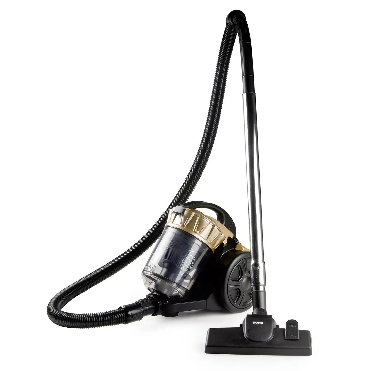 Staubsauger ohne Beutel Domo DO7297S gold,schwarz