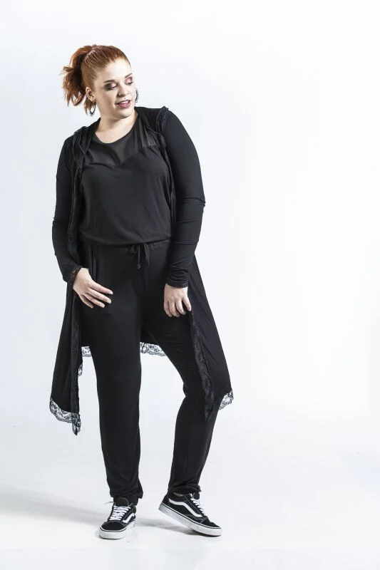 Gilet Dentelle | Gothicana by EMP Cardigan
