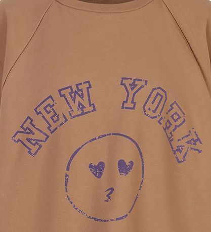 Cost:Bart Sweatshirt - Oversize - Übergröße - Tigerauge m. Lila