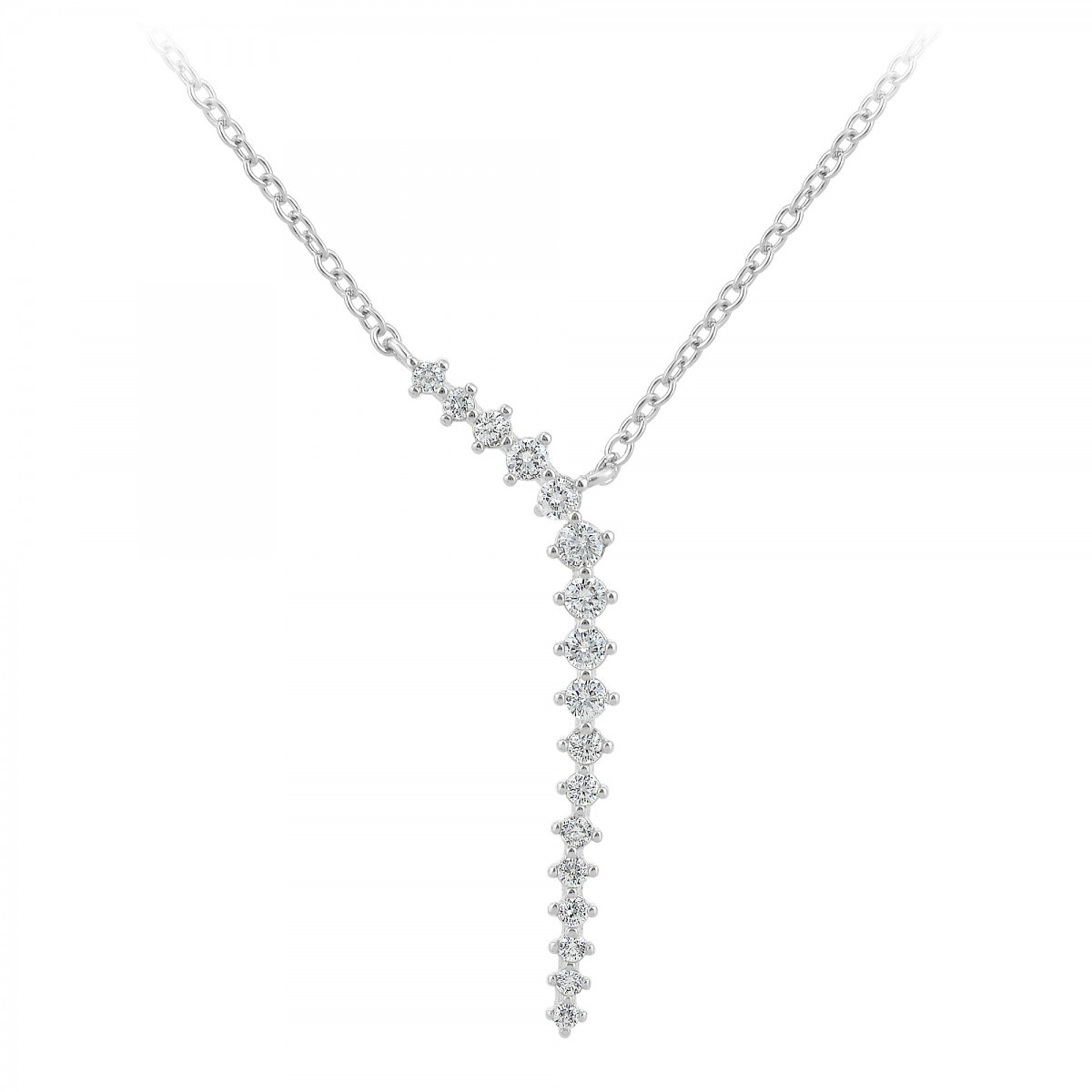 Collier SC Crystal orné de Zirconium