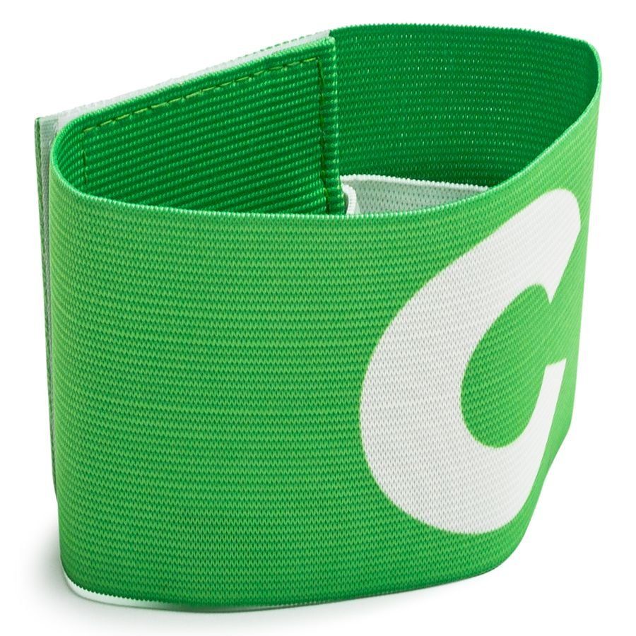 Unisport Brassard de Capitaine - Vert/Blanc