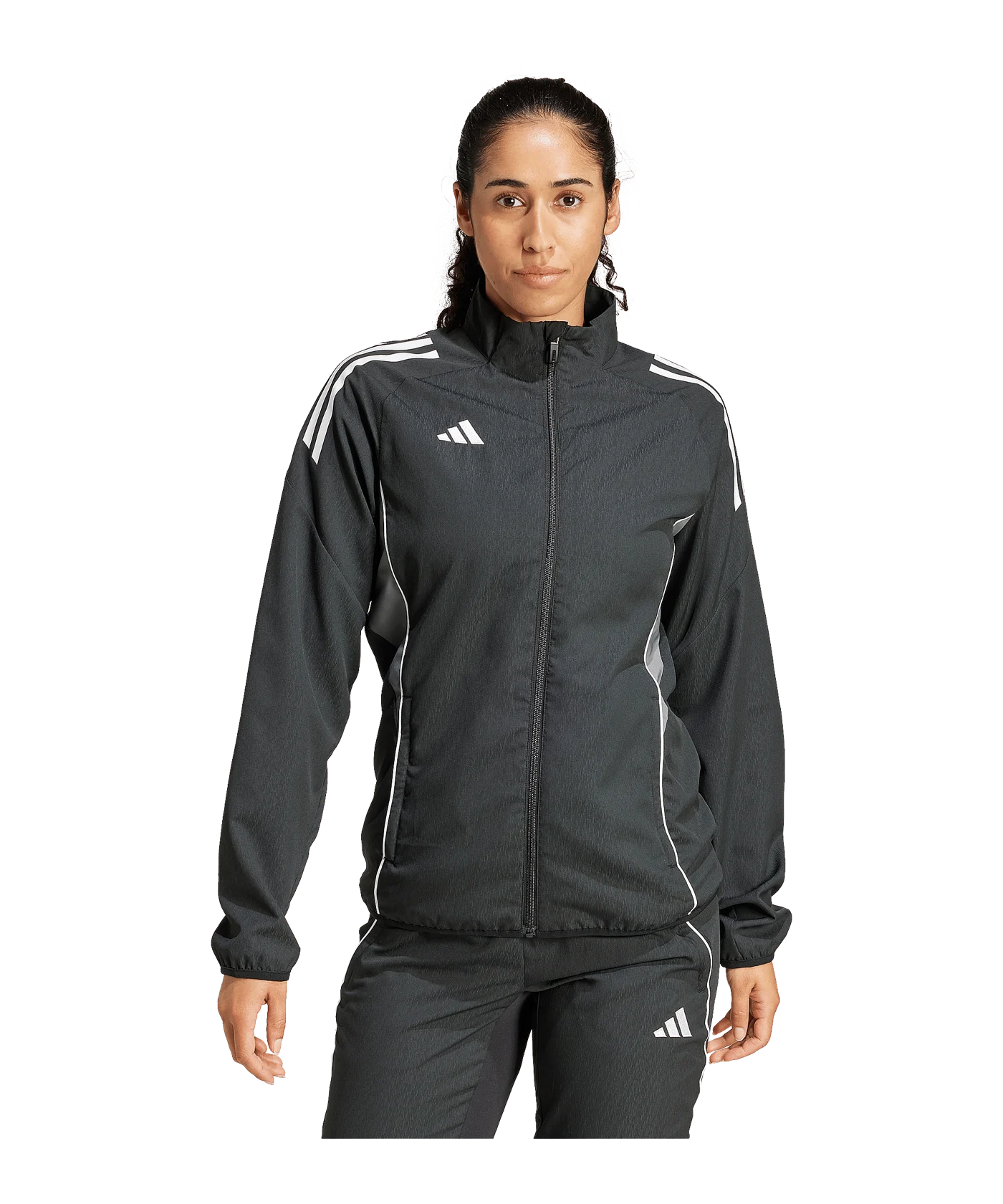 adidas Tiro 25 Competition Präsentationsjacke Damen Schwarz