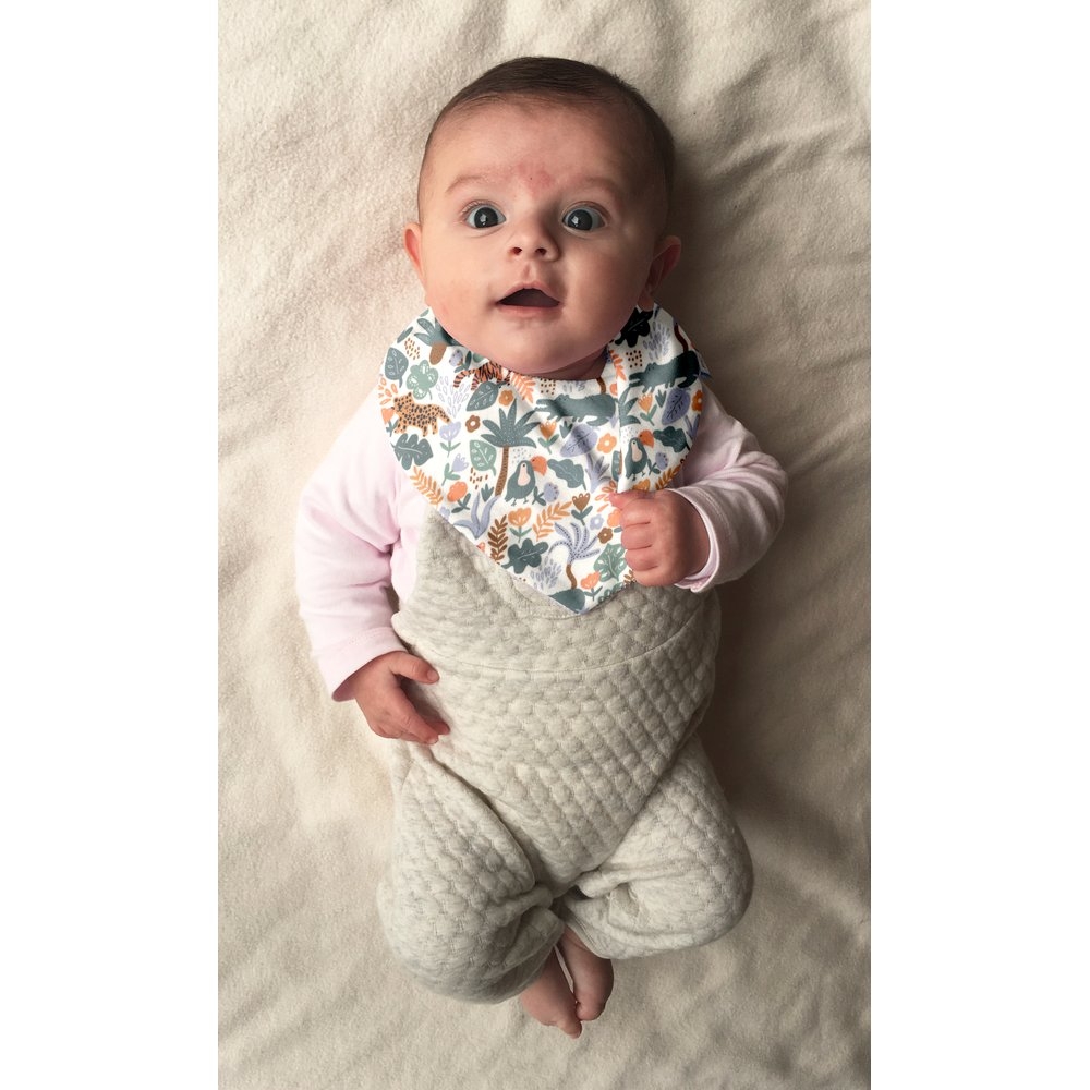 Bavoir Bandana Baby Jungle