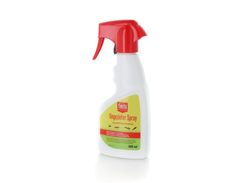 finito Insektenvernichter Spray 400 ml 1 Stück Sofort wirkender Ungezieferspray mit Langzeitschutz
