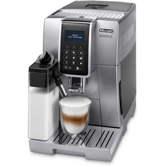 DeLonghi Kaffeevollautomat ECAM 356.77.S Dinamica Silber
