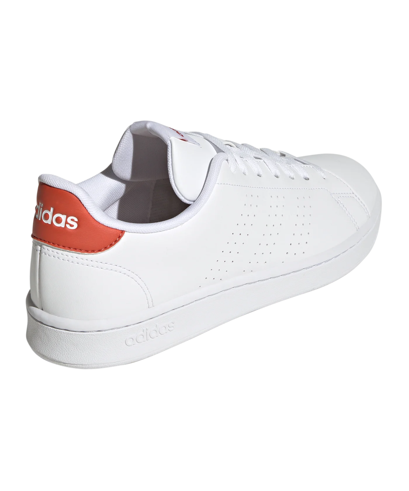 adidas Advantage Weiss Rot