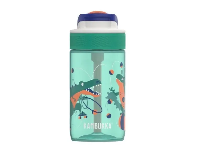 Kambukka vandflaske til børn Lagoon 400 ml Juggling Dino