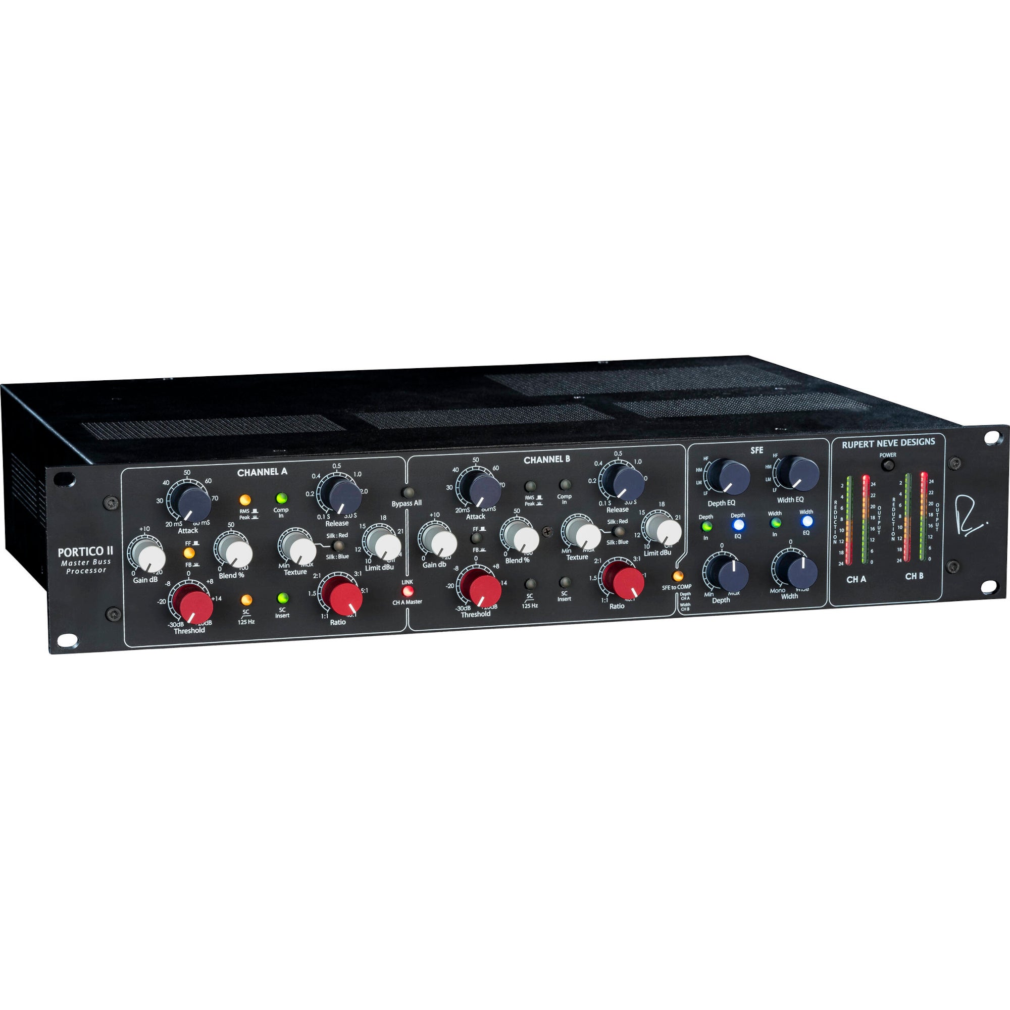 Rupert Neve Portico II Master Buss Processor Black mastering compressor en limiter
