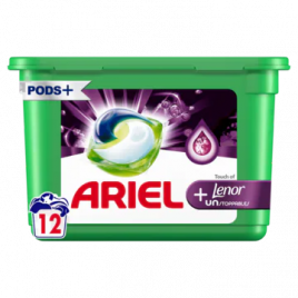 Ariel Alles in 1 pods vloeibare wasmiddel capsules touch of Lenor unstoppables