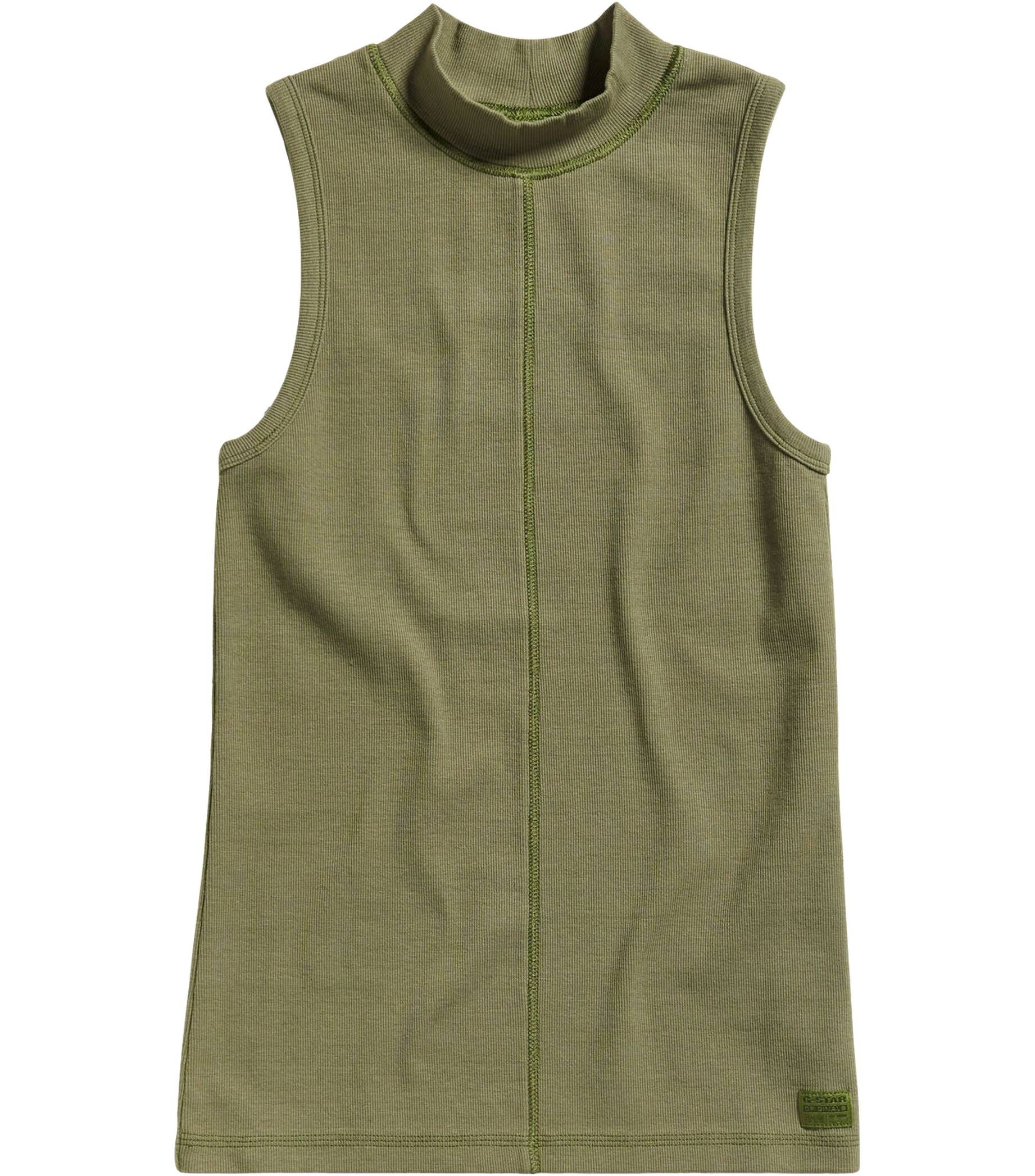 G-Star RAW| Damen Top OPEN BACK MOCK SLIM TEE