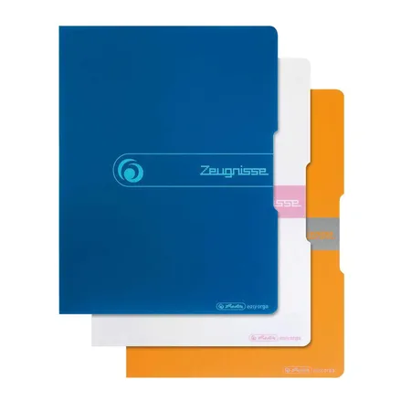 Herlitz Sichtbuch PP A4 Zeugnisse weiß 20 Hüllen