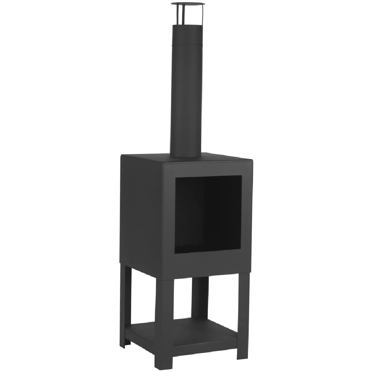 Esschert Design Cheminée FF410 - Noir