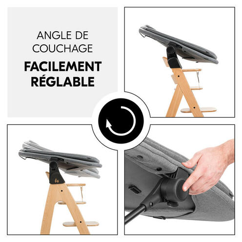 Transat Highchair Bouncer - Gris foncé - HAUCK