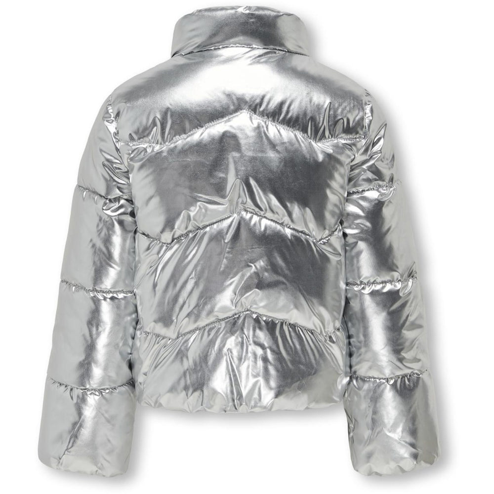 Køb kids ONLY Silver Pearl Puffer Jakke