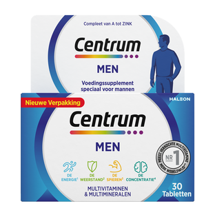 Centrum Men Multivitaminen Tabletten 30TB