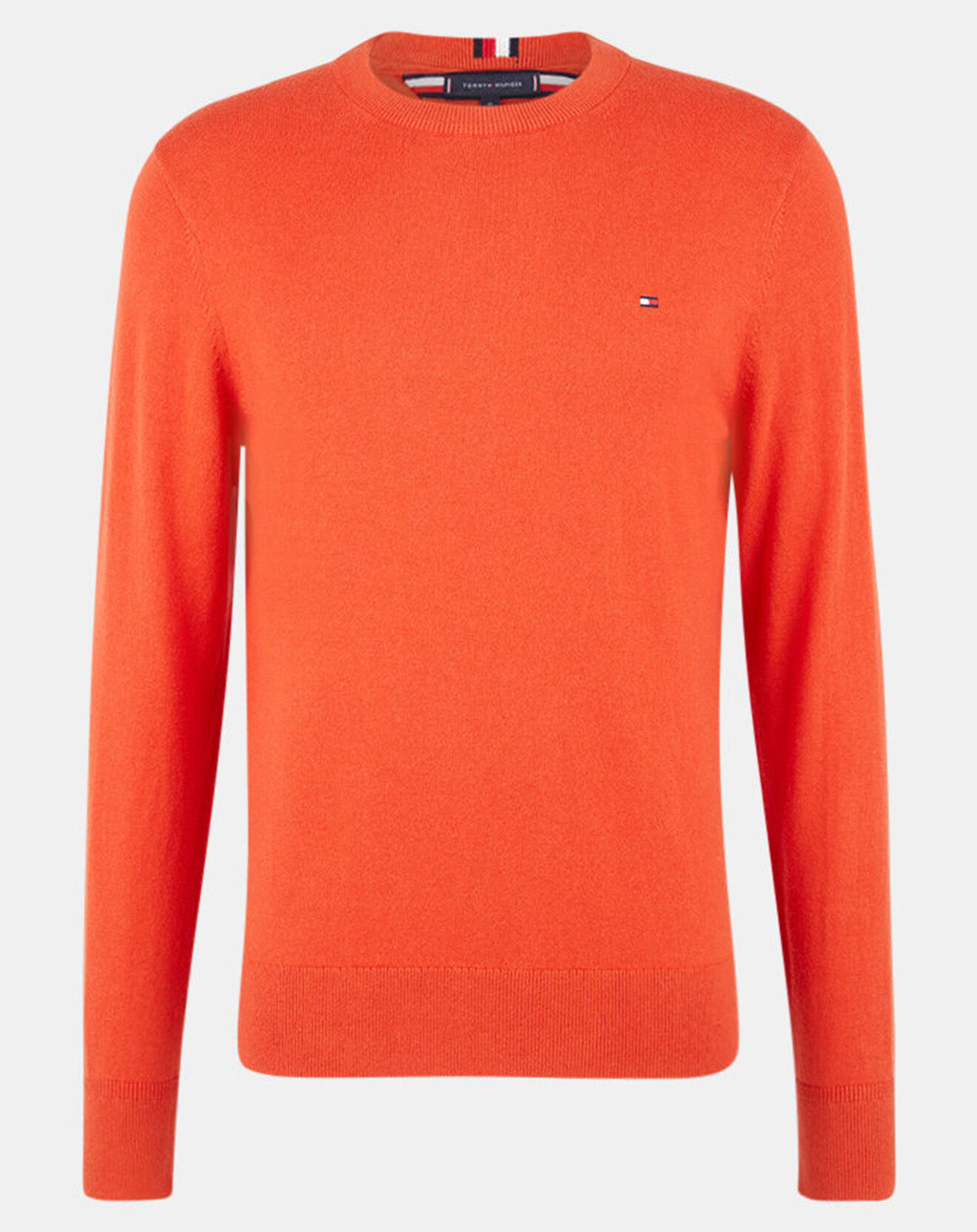 Tommy Hilfiger Pull en Cachemire mélangé Pima orange