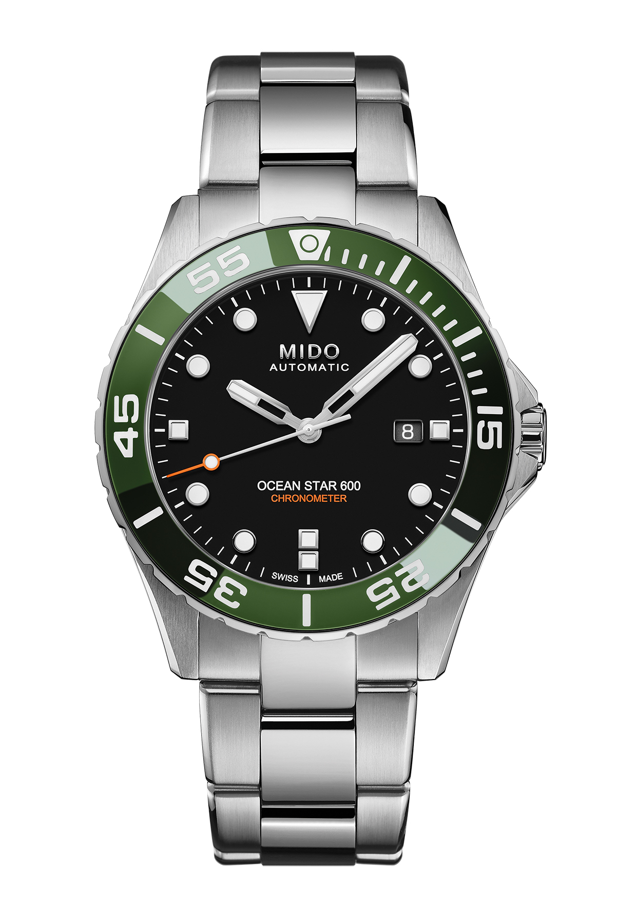 Mido Ocean Star 600 Chronometer Set Grün M026.608.11.051.01