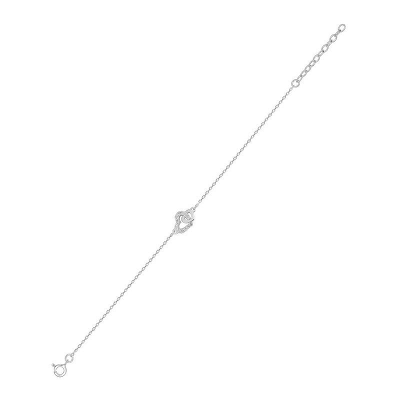 Bracelet Femme - Argent 925 - Longueur : 18 cm