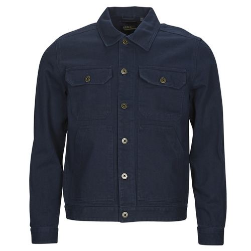 Lyle & Scott - TRUCKER JACKET - Marine