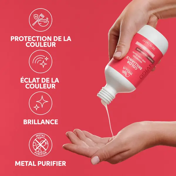 Wella Professionals Invigo Color Brilliance Shampoing pour cheveux épais et colorés 300ml