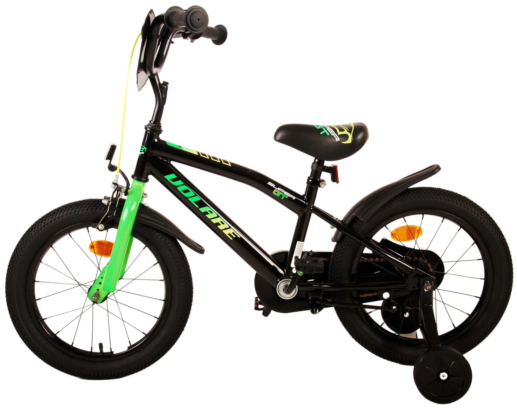 TPFSports Super GT Kinderfahrrad - Jungen - 16 Zoll - Rücktritt + Handbremse - Blau