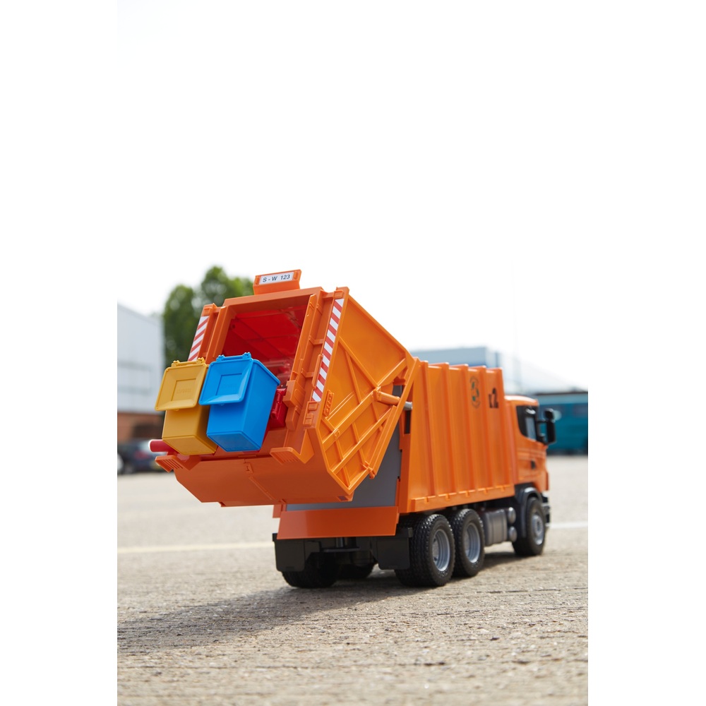 Bruder SCANIA R-Serie Müllwagen Spielzeug