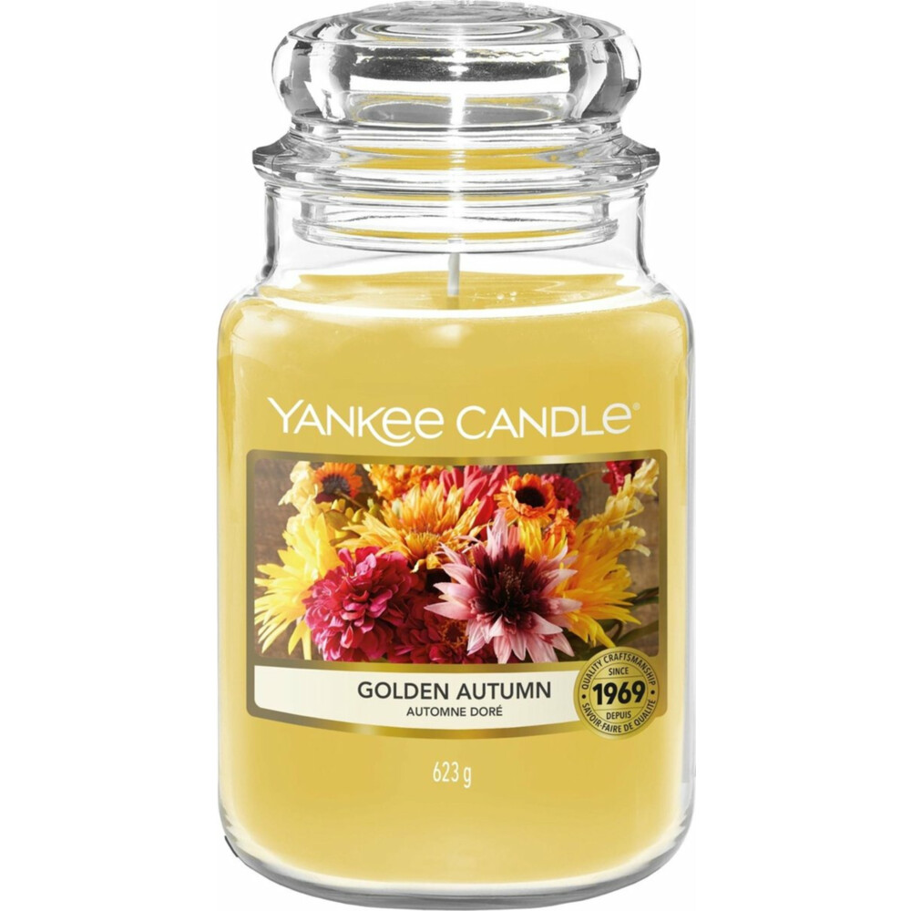 Yankee Candle Geurkaars Large Jar Golden Autumn623 gr