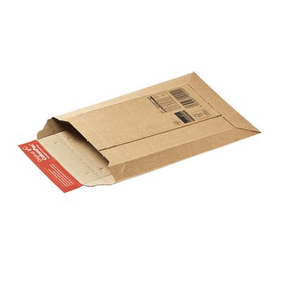 Pochette d'expédition adhésive - 15 cm x 25 cm - kraft - Logistipack