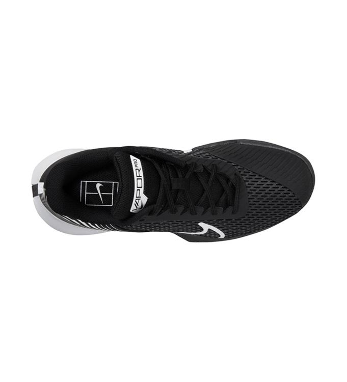 W NIKE ZOOM VAPOR PRO 2 CLY,BLACK/W BLACK-WHITE