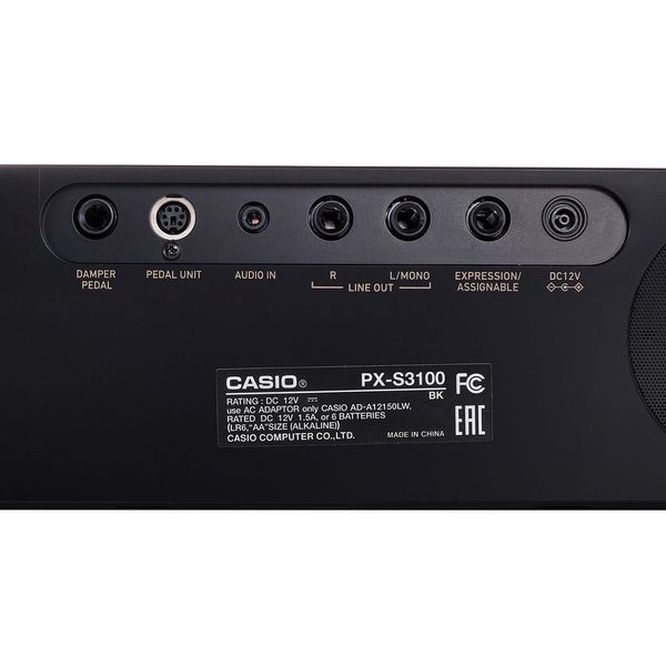 Casio PX-S3100 BK Privia