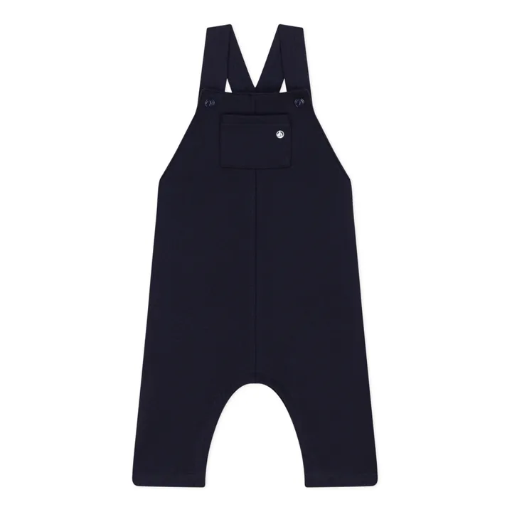 Petit Bateau Salopette Leon Jersey | Bleu marine