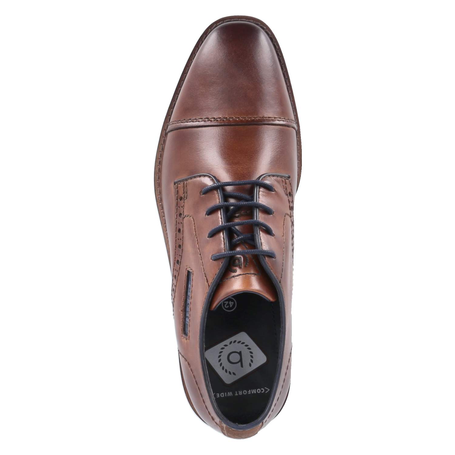 Bugatti Halbschuhe - cognac