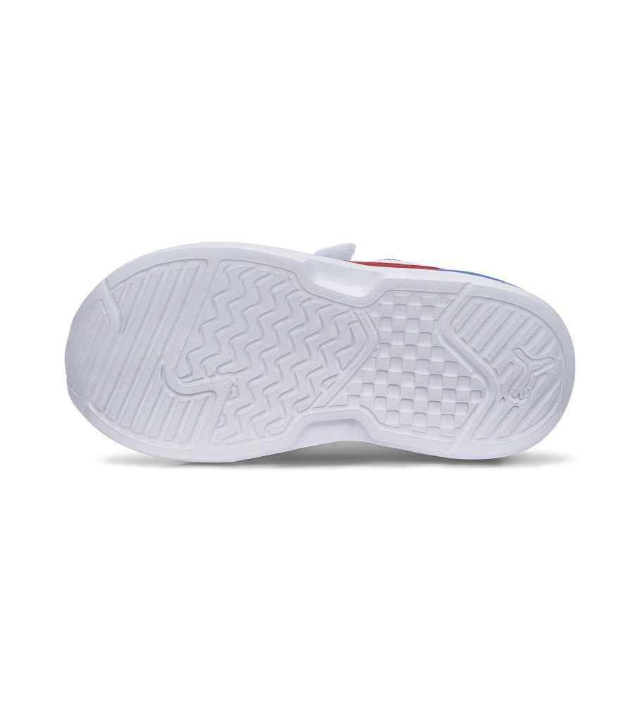 Tênis Puma X-Ray Speed Lite AC, branco e vermelho.