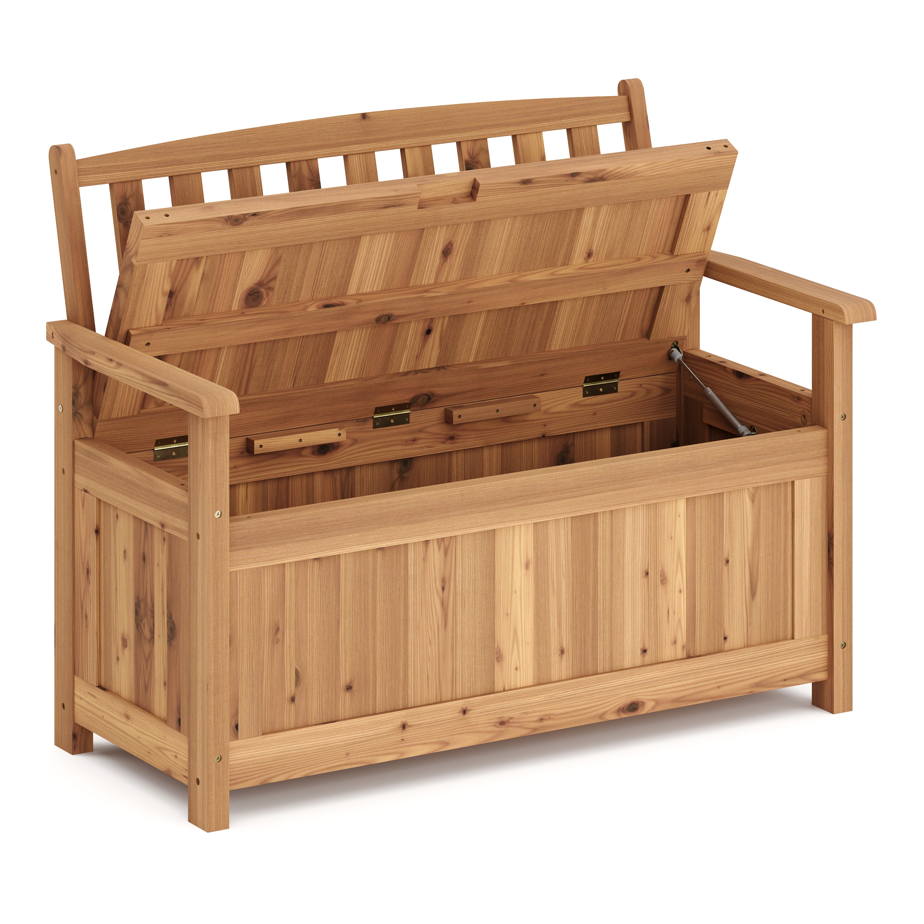 Truhenbank Holz ROSALIA 120 cm natur