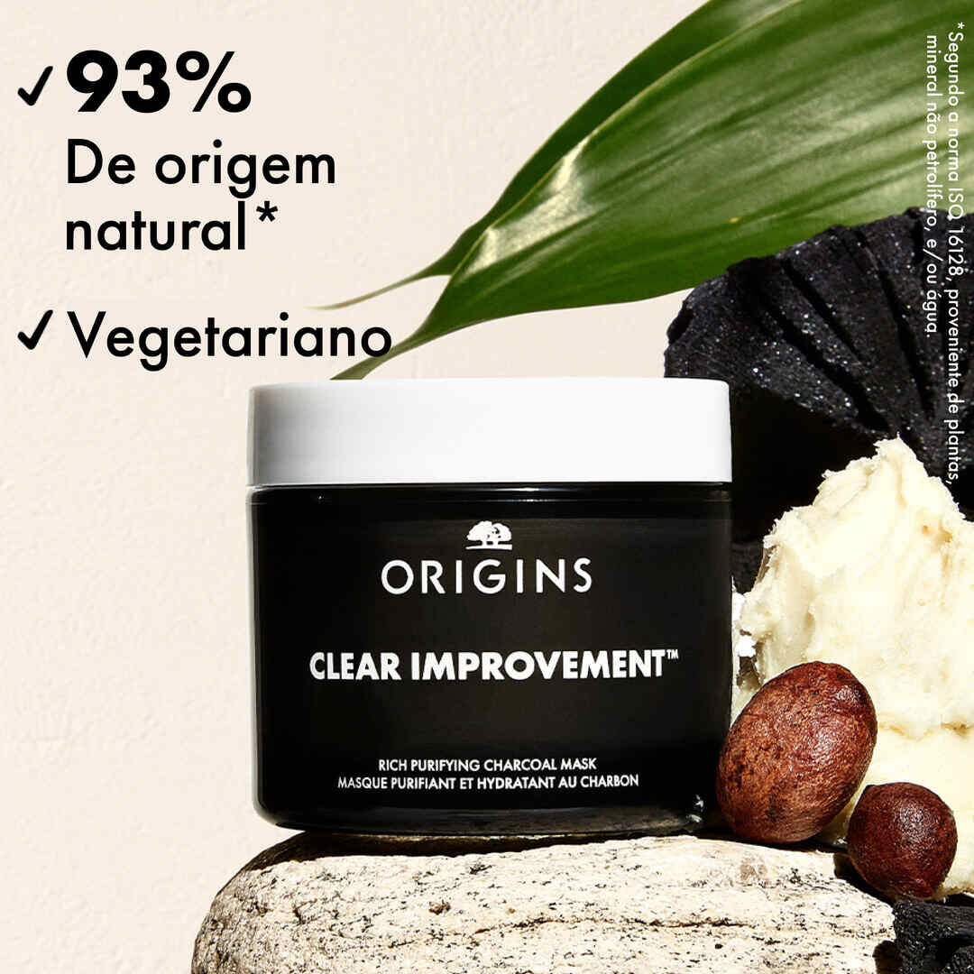 ORIGINS Clear Improvement Rich Purifying Charcoal Mask - 30ml