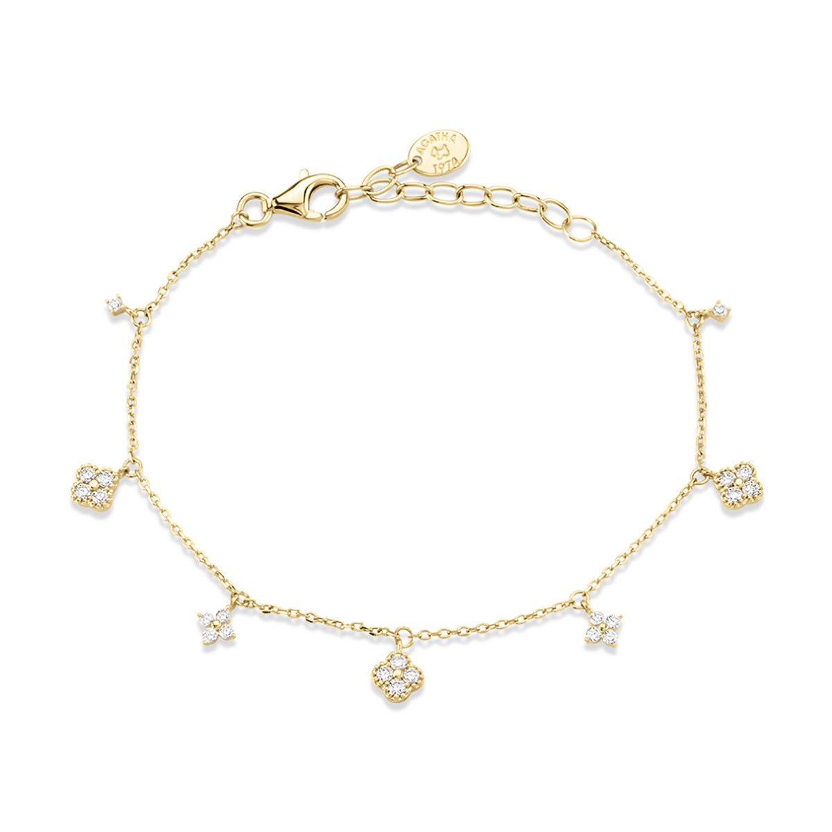 Bracelet Agatha Beloved doré