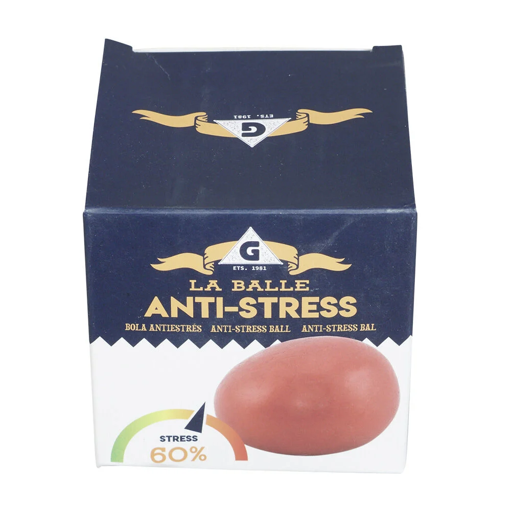 Balle anti stress rouge Ø7cm