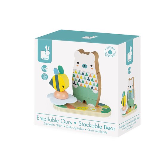 Empilable ours pure   Multicolore        de               Janod