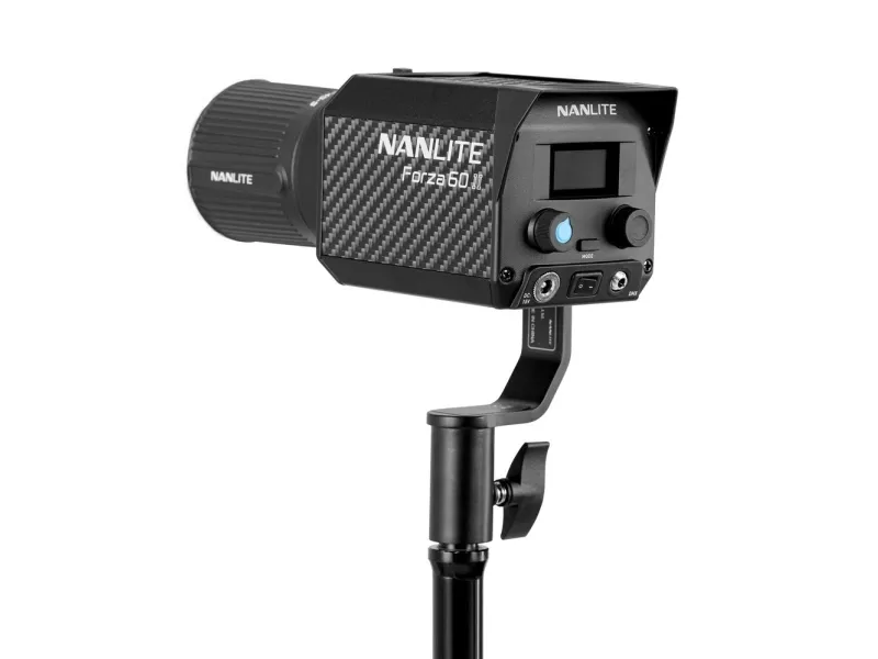 Nanlite Forza 60B II, 72 W, LED, Hvid, 5600 K, Sort, Vekselstrøm, DC