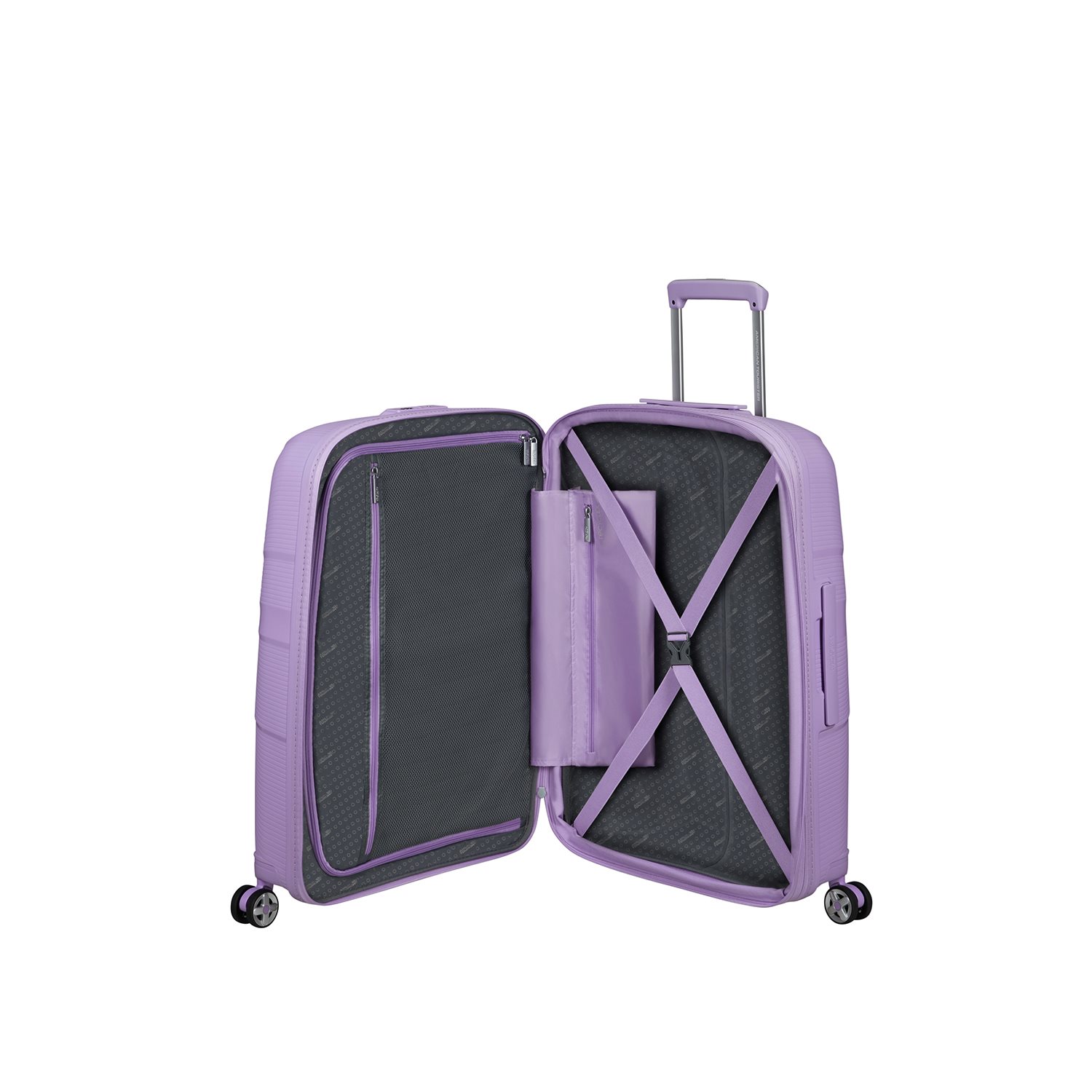 American Tourister Starvibe Spinner 67 EXP digital lavender